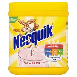 Nesquik Strawberry Milkshake Tub 500g - Pack of 2