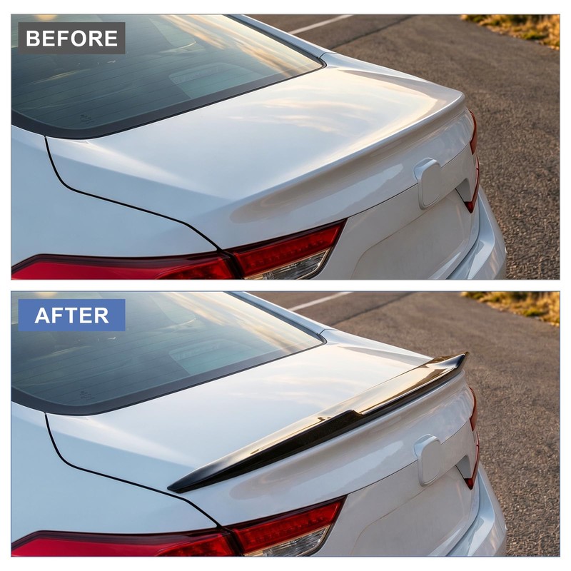 Gloss Black Trunk Spoiler Rear Wing for Honda Accord 10th