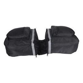 Rear Bag Shoulder Bag, 25L 600D Waterproof Fabric Mountain Road ycle Bike Rack Rear Tail Carrier Trunk Double Pannier Bag Replacement for Riding Cycling