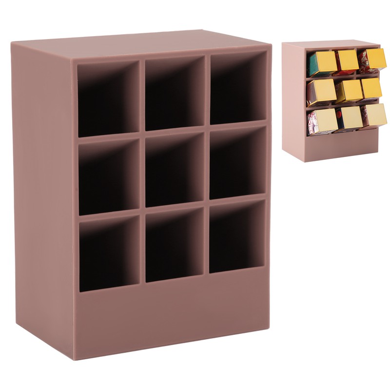 Lipstick Holder Cosmetic Makeup Desk Lipstick Display Stand Organizer Storage