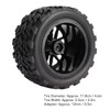 Pilipane 12 mm Hex, 4 Pieces RC Tyres, Off-Road Short