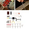 Guitar Tool Kit Bridge Pin Saddle Nut File Radius Ruler