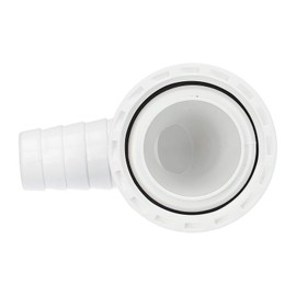 LUTH Premium Profi Parts Hose Nozzle Hose Connection Nozzle Angle 90° 1 1/4 Inch Siphon for Connection Washing Machine Dishwasher Drain Hose with 20-24 mm Diameter