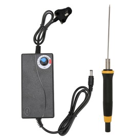 Hot Knife Foam Cutter DC 12V 3A Quickly Heating Smoothly Cut Ergonomic Handle Foam Cutting Tool for Cutting Engraving 100‑240V UK Plug 100‑240V