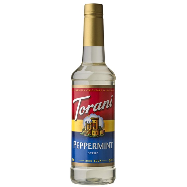 Torani Syrup, Peppermint, 25 Ounce Bottle