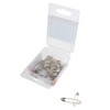 SINGER 00226 Assorted Safety Pins, Multisize, Nickel Plated, 50-Count