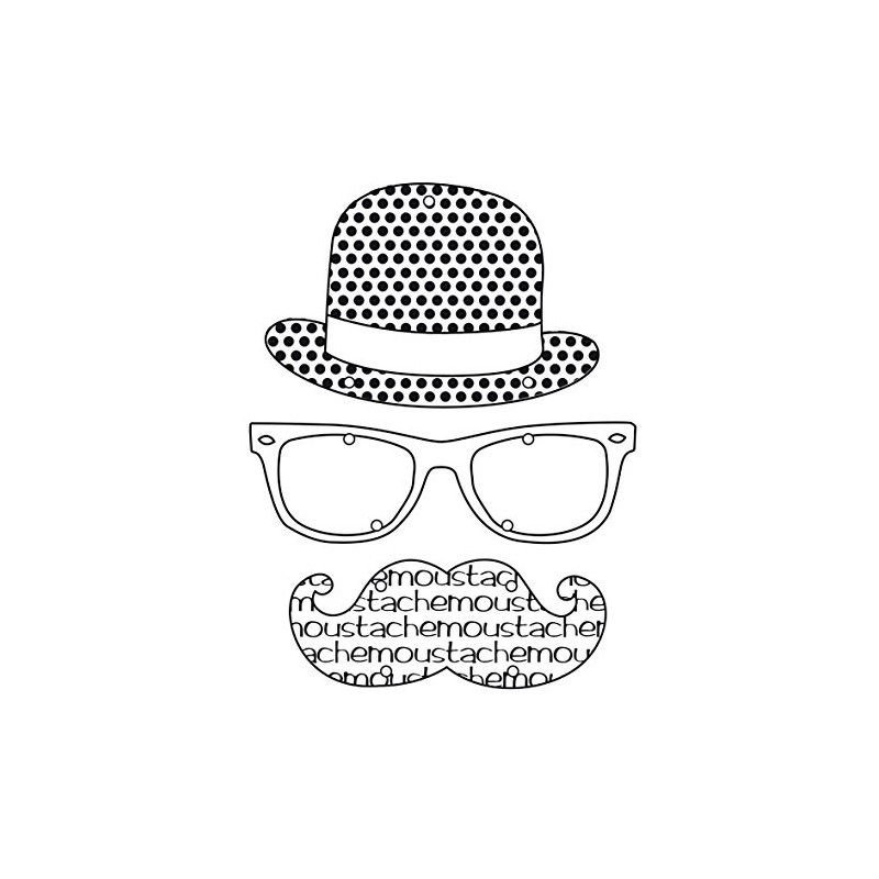 Kit Plastique Dingue Bijoux Moustache