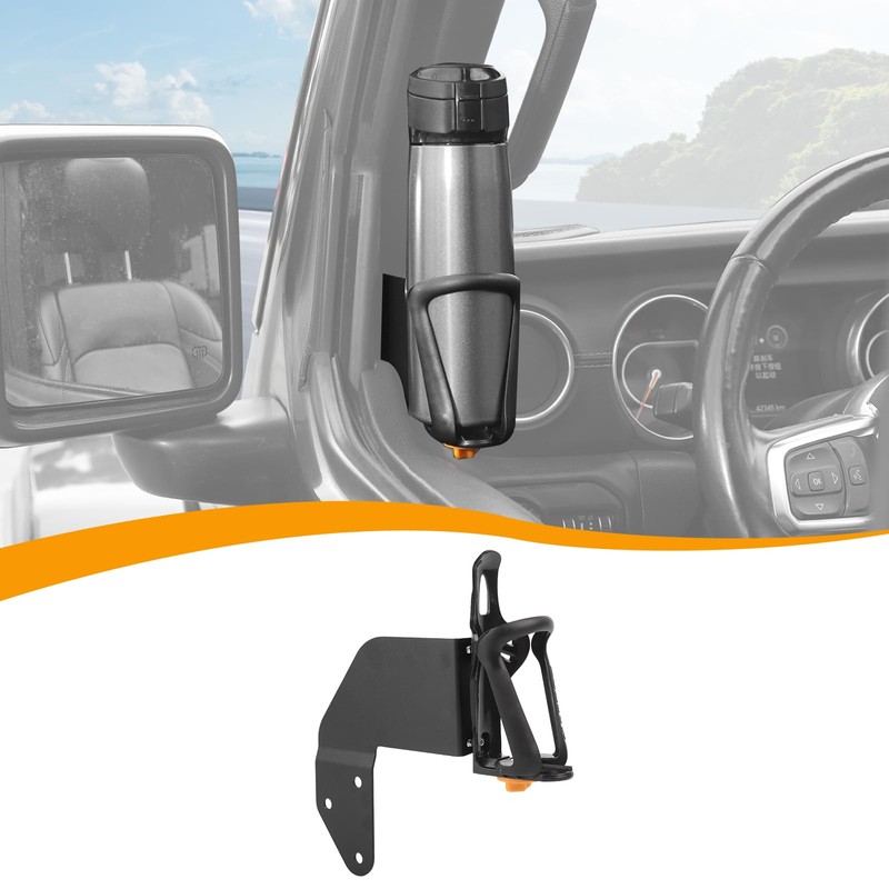 Hoolcar - Soporte para puerta compatible con Jeep Wrangler JL