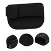 Ciieeo 2pcs Car Gap Filler Organizer Durable PU Pocket Cup