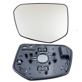 Civic Driver Side Mirror Glass Compatible with 2016-2021 Honda Civic, 2019-2022 Honda Crider, 2018-2022 Honda Envix Heated Left Side Mirror Glass with Rear Holder