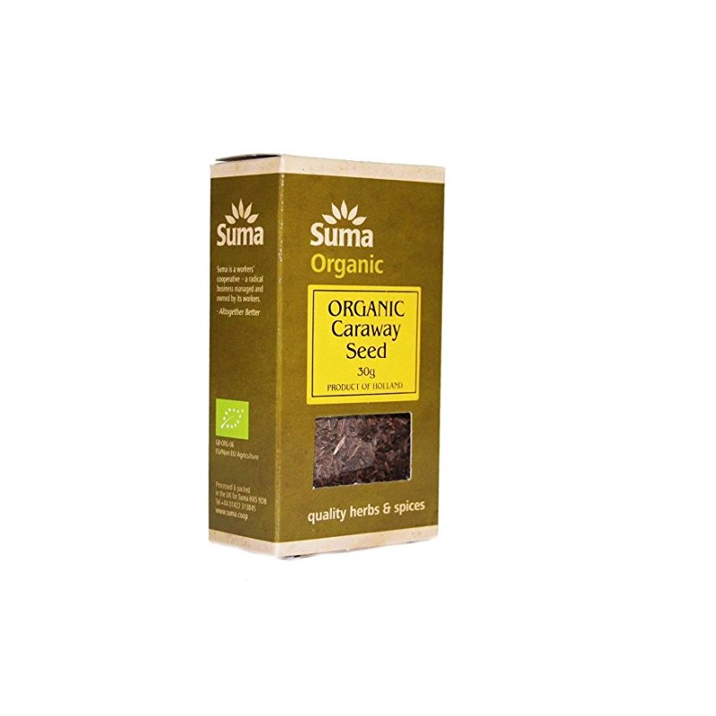 Suma Organic | Caraway Seeds - organic | 5 x
