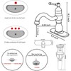 Bathroom Faucet Brushed Nickel GGStudy 360° Swivel Bathroom Vanity Faucet