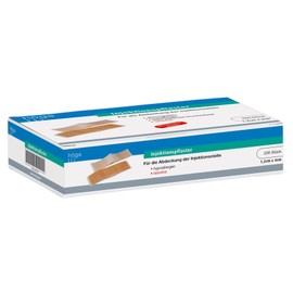 Injection Site Cover Plasters - 1.2 x 4 cm - Skin Colour (Pack of 200)