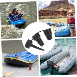 Operitacx 3Sätze Kunststoff Pumpdüsen für Luftmatratzen Teiliges für Einfache Installation für Verschiedene Aufblaskaliber für Camping und Outdoor Aktivitäten