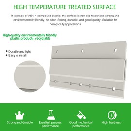 Z-Clamps, Used to Hang French Splint Picture Hanger Hardware kit, Wall Bracket Interlocking Wall Bracket Hardware kit, Used to Hang Mirrors, Panels, Shelves, headboards, Art Frames… (6" 2Pairs)