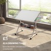 Qiaoxuan Jigsaw Puzzle Table With Legs, 1500 Piece Board for