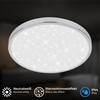 BRILONER - LED Bathroom Ceiling Light with Indirect Light, IP44