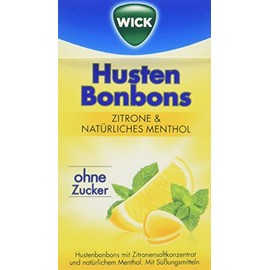 Wick Lemon & Natural Menthol No Sugar Click Box Pack of 10 (10 x 46 g)