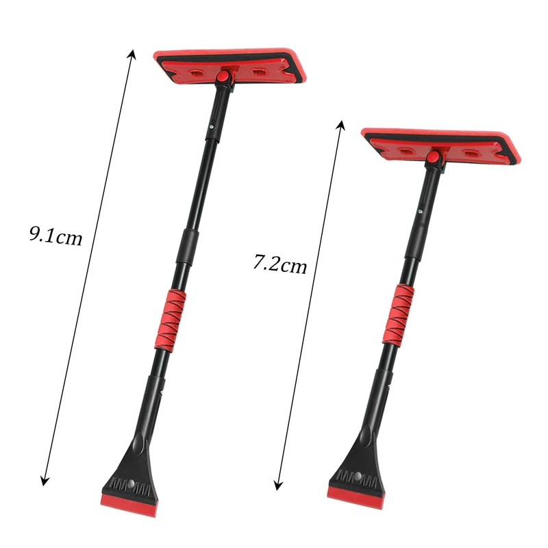 CGEAMDY Autos Eiskratzer Scheibenkratzer, Autos-Lange Schneebürste Schneebürste, Eiskratzer Auto Ergonomischer