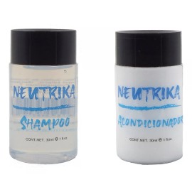 Neutrika Shampoo Y Acondicionador 30ml - 200 Pzas.amenidades Hotelera