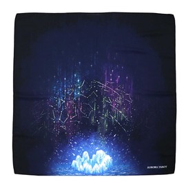 [Supervised by Fortune Teller] Tarot Cross Cross Handkerchief June Shibuzawa Aurora Tarot Tarot Card Oracle Card Divination 50cm x 50cm Liisha Lisha