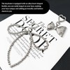 FDGGT 2 Pieces Beaded Butterfly Hanging Chains Cute Hanging Ornaments