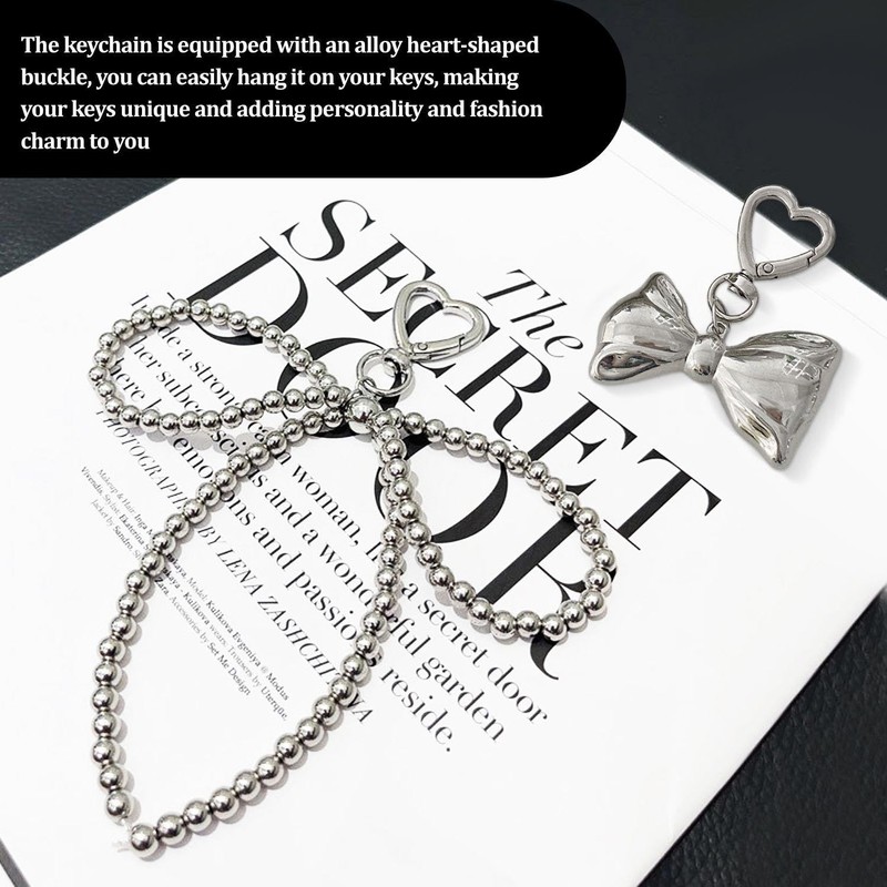 FDGGT 2 Pieces Beaded Butterfly Hanging Chains Cute Hanging Ornaments