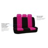 FH Group Flat Cloth Full Set Car Seat Covers Three