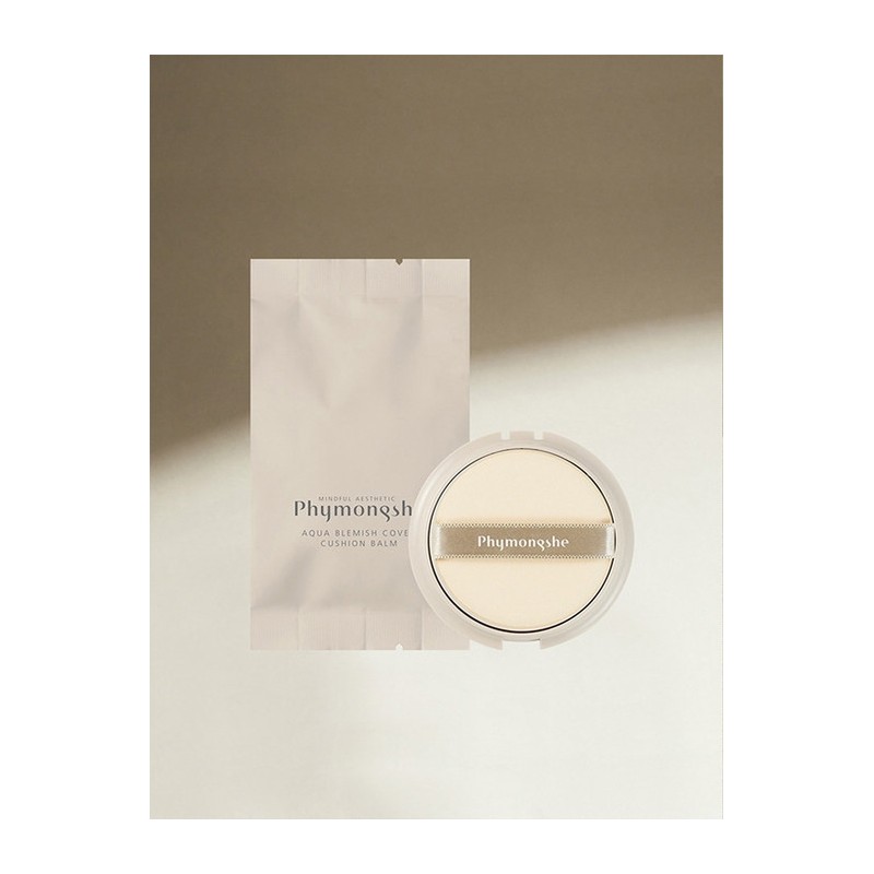 Aqua Blemish Cover Cushion Balm 15g original + refill set