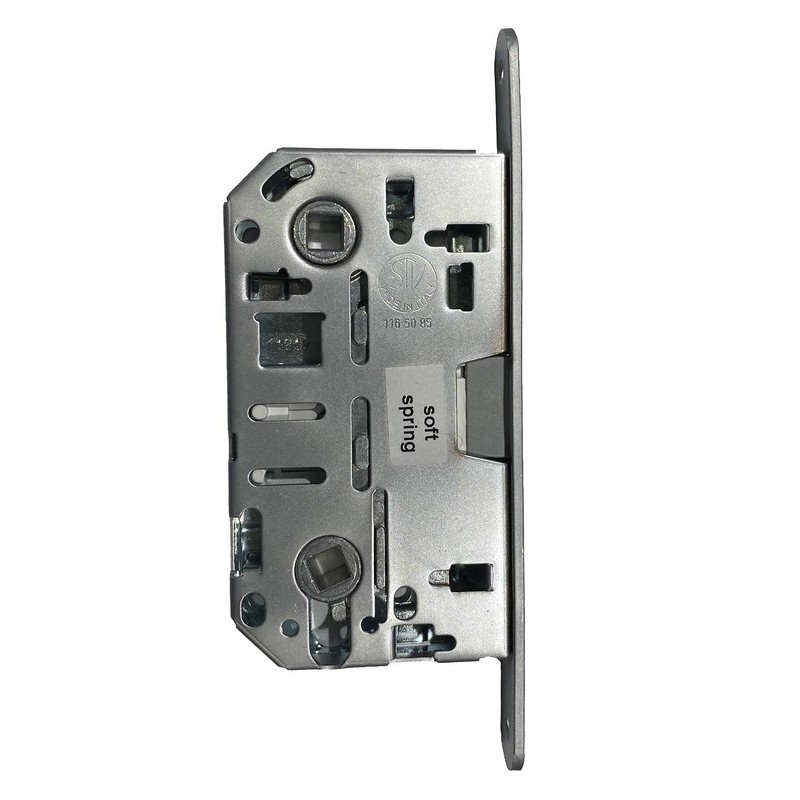 Milcasa Compack - STV Magnetic Latch. Made in Italy., Silver,
