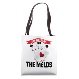 Canasta Game Cards with Point Values Score Sheets Canasta Tote Bag