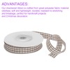 DMiotech 3/8 Inch 10 Yards Gingham Ribbon, Checkered Ribbon Plaid