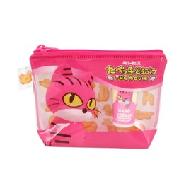 Shobido Gimbis The Movie Pouch & Hand Cream Set, Scented (Cat-chan)