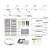 34 Piece Set Ring Size Adjuster For Loose Rings Ring