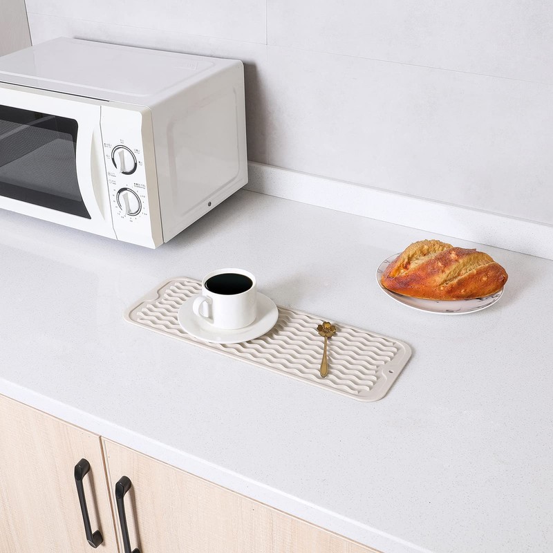 MicoYang Silicone Dish Drying Mat for Multiple Usage,Easy clean,Eco-friendly,Heat-resistant Silicone