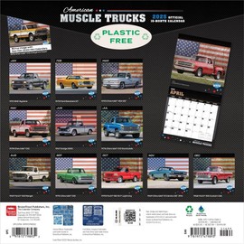BrownTrout, American Muscle Trucks 2025 Wall Calendar