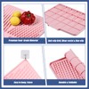 KitchenRaku Dish Drying Mat (Pale Pink, 40 x 33 cm)