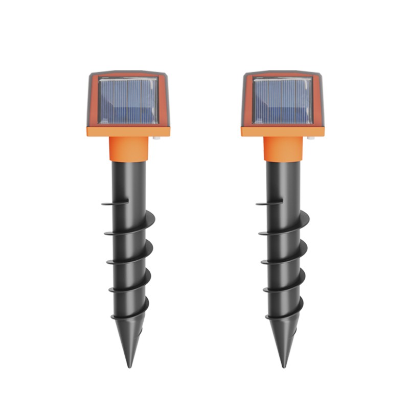 Solar Animal Repeller for Outdoor Pest Deterrence – Ground Stake
