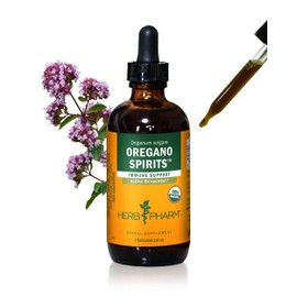 Herb Pharm Oregano Spirits Extract and Essential Oil Blend for Immune Support* - 4 Ounce