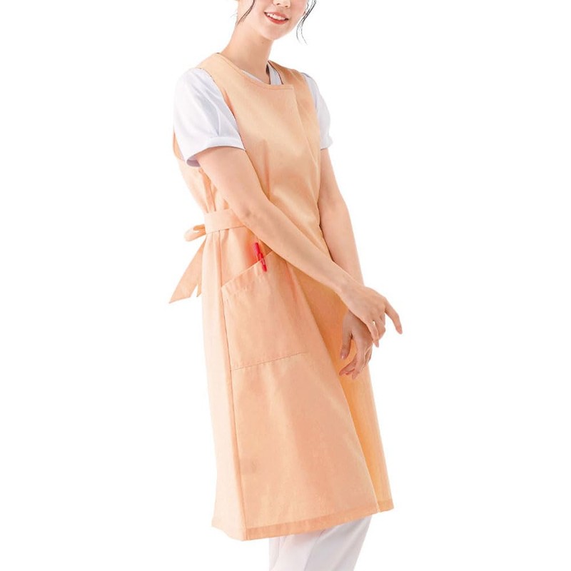 Nurse Women's A-Line Apron, pink (salmon pink)