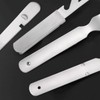 A · HOUSEWARE Portable Flatware Silvery Silverware Camping Stainless Steel