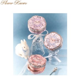 FLOWERKNOWS Bunny Garden Collection Cushion Cream Foundation 16g, Cushion Case#$%Shade:01 Blue Shell-C01 Cool Alabaster
