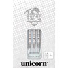 Unicorn Super True 90 Percent Tungsten, White Darts, Silver, 25