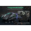 CYD C300 Kabelgebundene Gaming-Mäuse mit 7200 DPI Sensor, Gaming-Mäusen mit