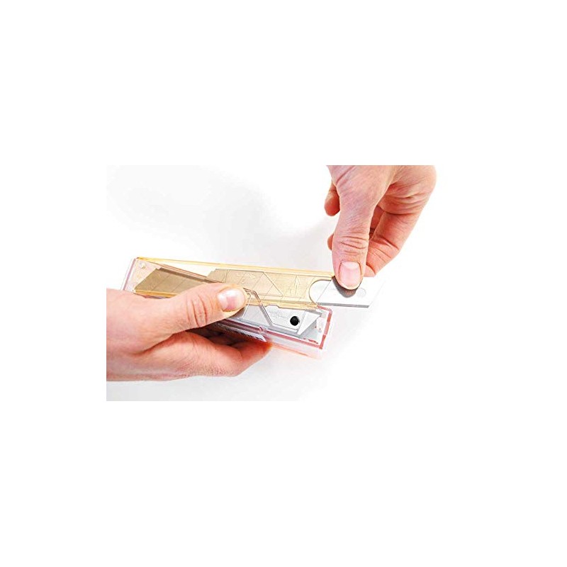 Lutz Cutter Blades, Snap-Off Blades 18 mm Titanium Ages 2