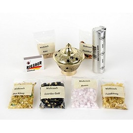 MaMeMi Incense Set - Charcoal Vessel & Frankincense Charcoal Vessel & Incense