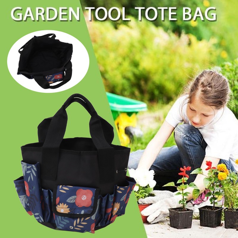 Bucket Tool Bag Oxford Cloth Large Capacity Tool Organizer with