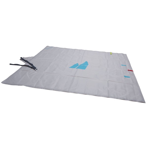 TRANGO Cord Trapper Rope Tarp, Grey