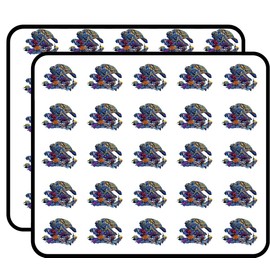 sea Life sea Turtle Vinyl Stickers 1" Each 50 Pack Stickers Durable and Waterproof for Laptops, Cars, Phones