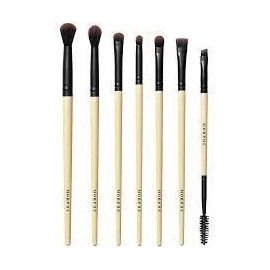 Morphe Earth To Babe 7-Piece Bamboo Eye Brush Set + Bag